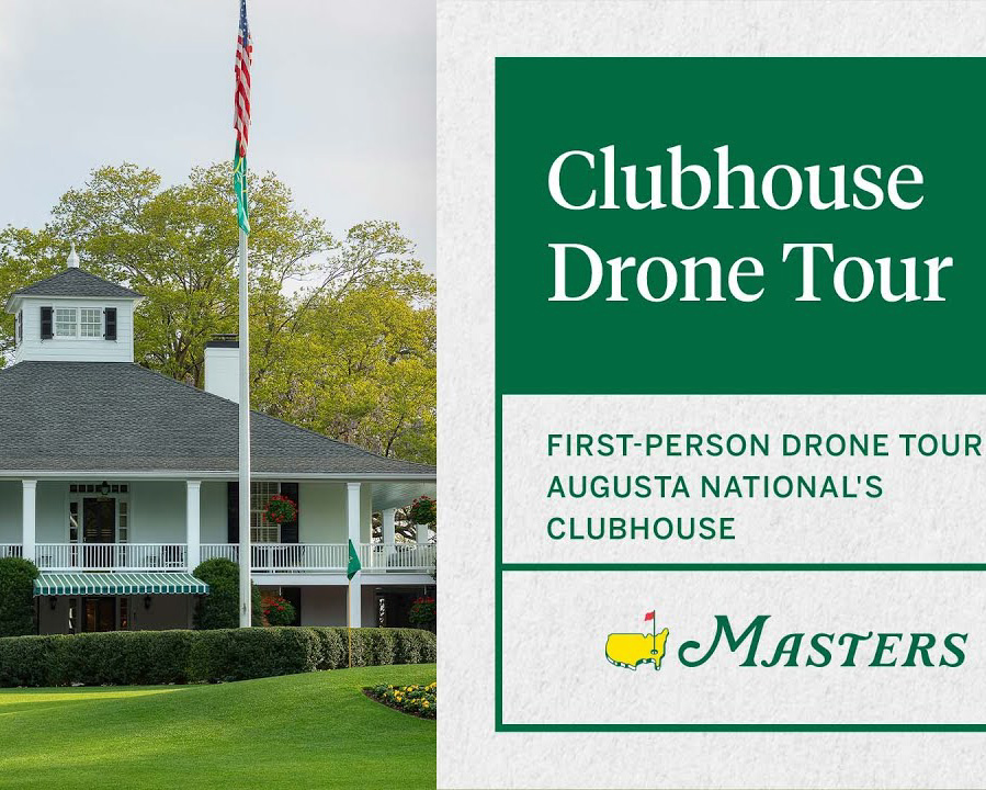 Video – Masters Releases Drone Tour of Clubhouse