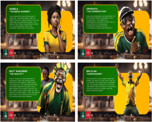 Video – Castle Lager assembles AI #TheBackUpSquad to back Bafana