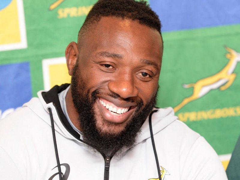 JOHANNESBURG, SOUTH AFRICA - JULY 15: Tendai Mtawarira during the South African national men's rugby team media conference at Pivot Conference Centre, Montecasino on July 15, 2019 in Johannesburg, South Africa. (Photo by Lee Warren/Gallo Images)